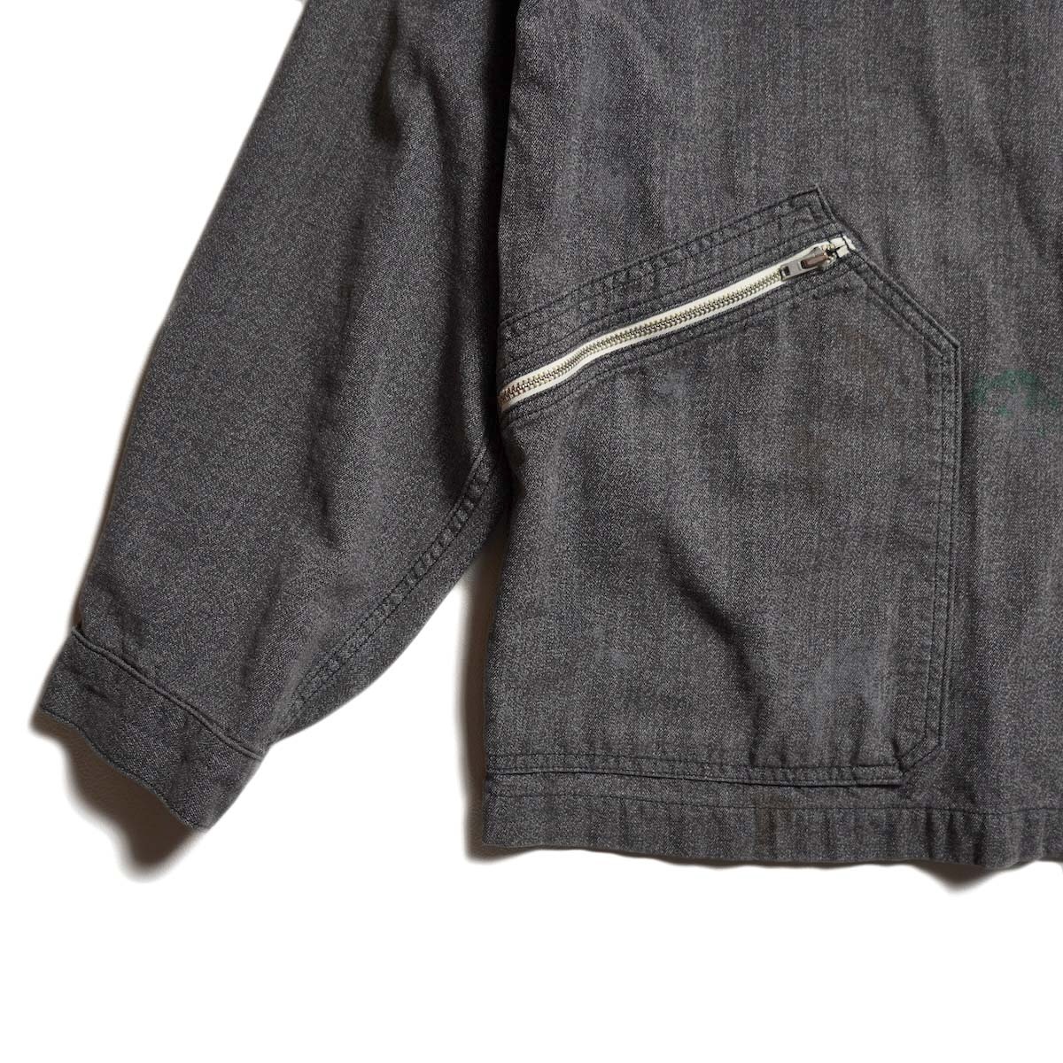 VISVIM / ECLAIR COVERALL (Grey) ポケット