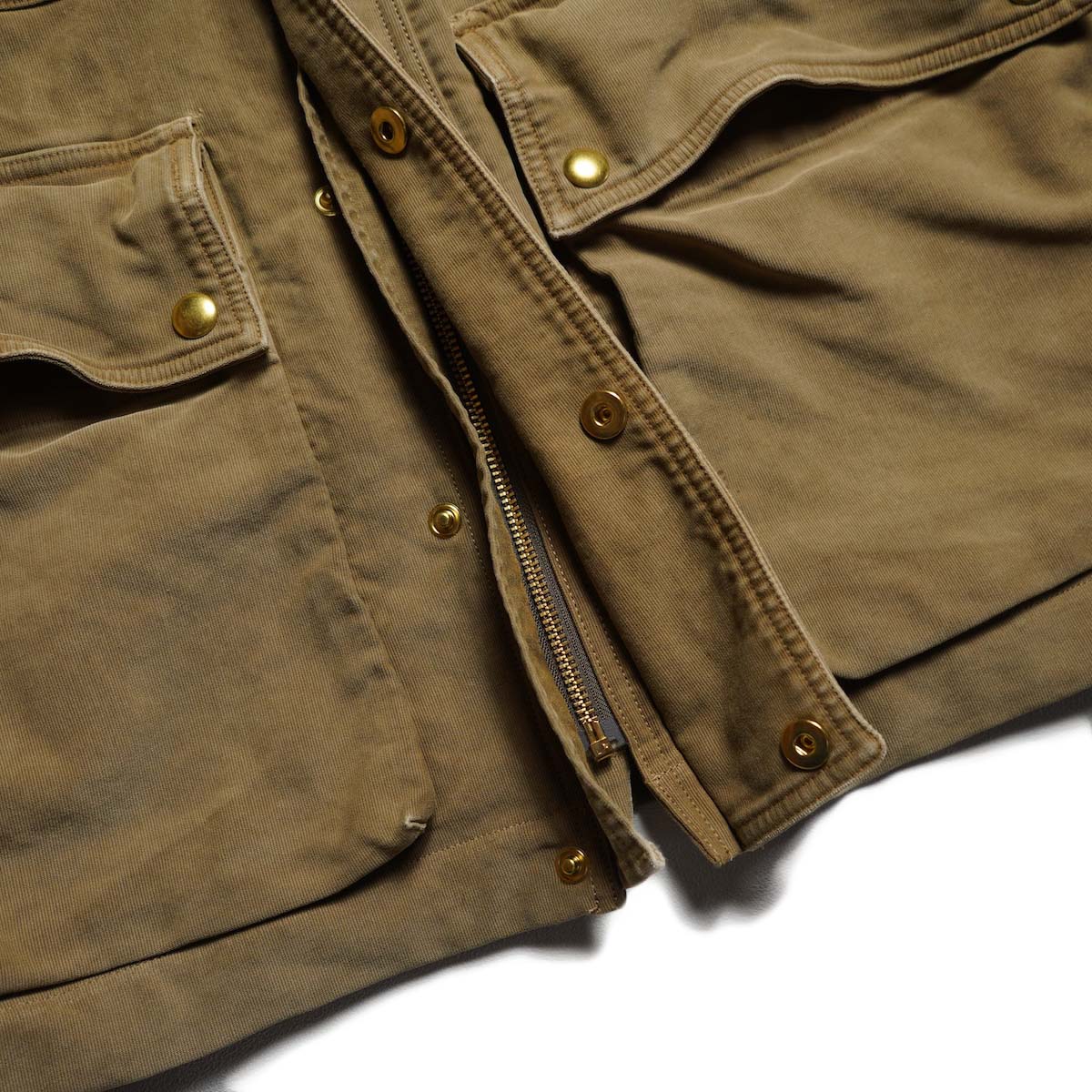 VISVIM / ALTA FIELD JKT G.CORDS (Khaki) 前たて