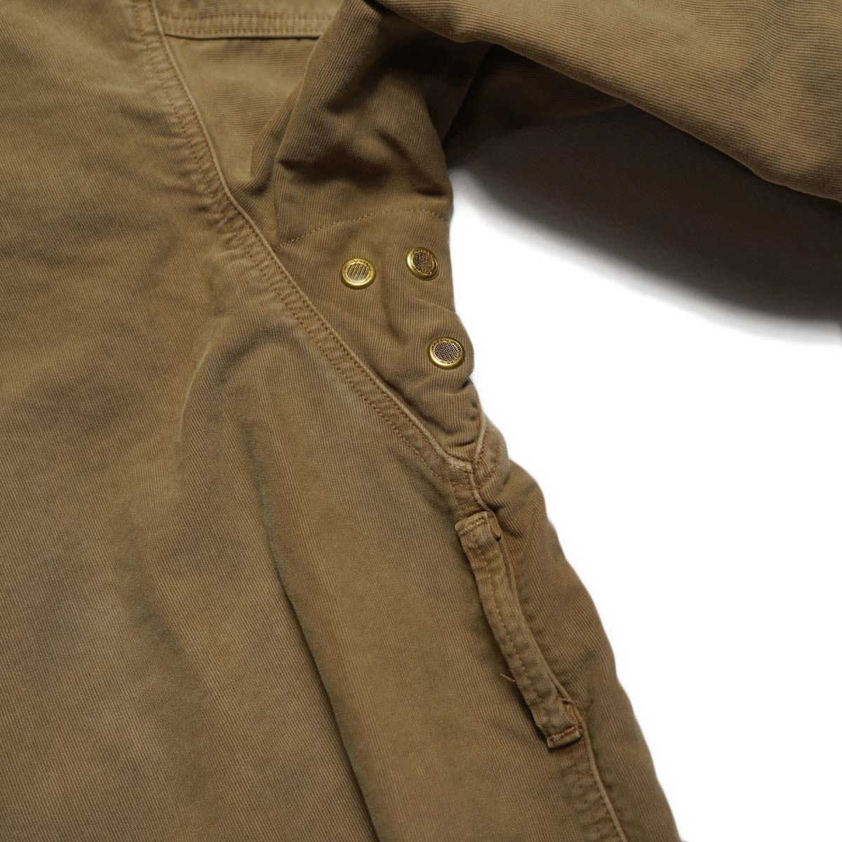 VISVIM / ALTA FIELD JKT G.CORDS (Khaki) 脇下