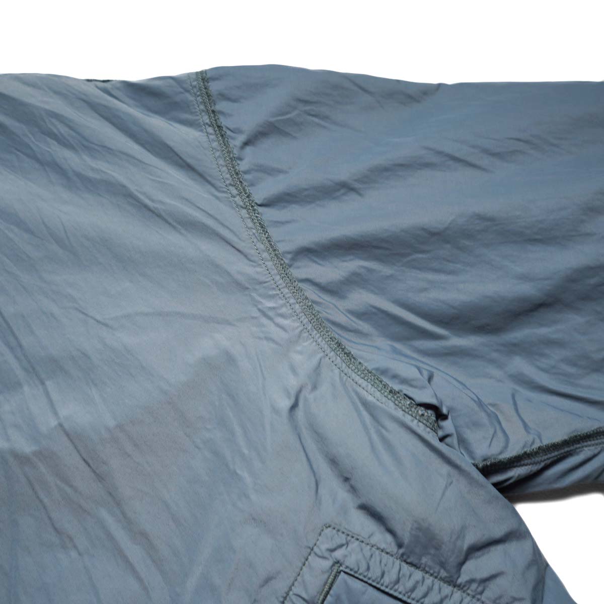 VISVIM / ALTMAN LINER JKT (Blue) A面-肩周り
