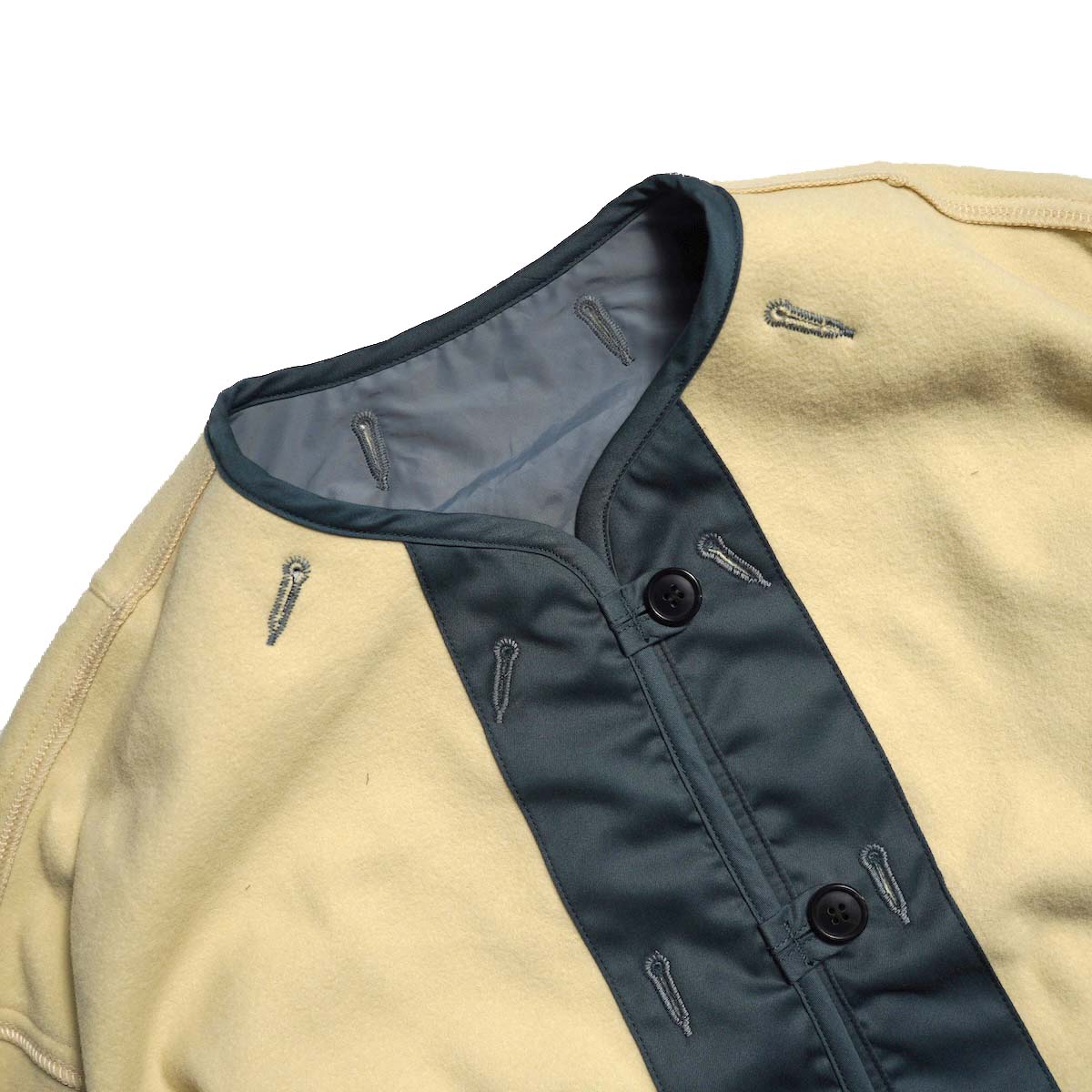 VISVIM / ALTMAN LINER JKT (Blue) B面-ネック