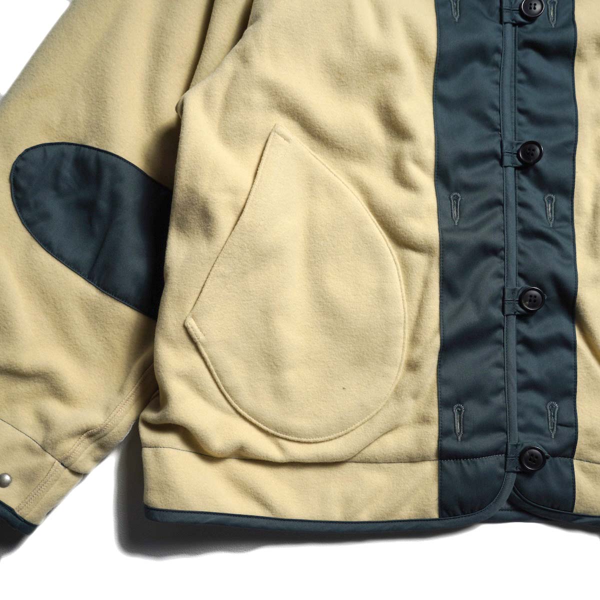 VISVIM / ALTMAN LINER JKT (Blue) B面-ポケット
