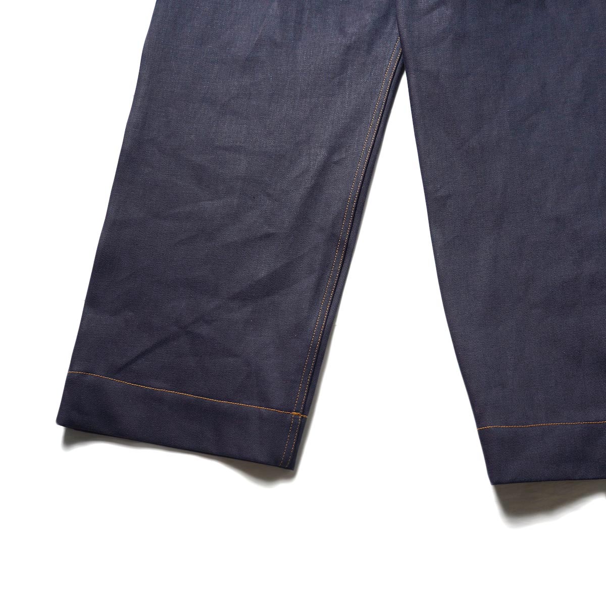 Willow Pants / P-001 BLUE/RED DENIM