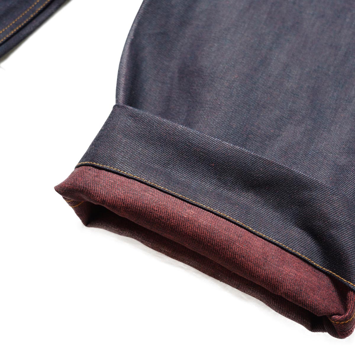 Willow Pants / P-001 BLUE/RED DENIM