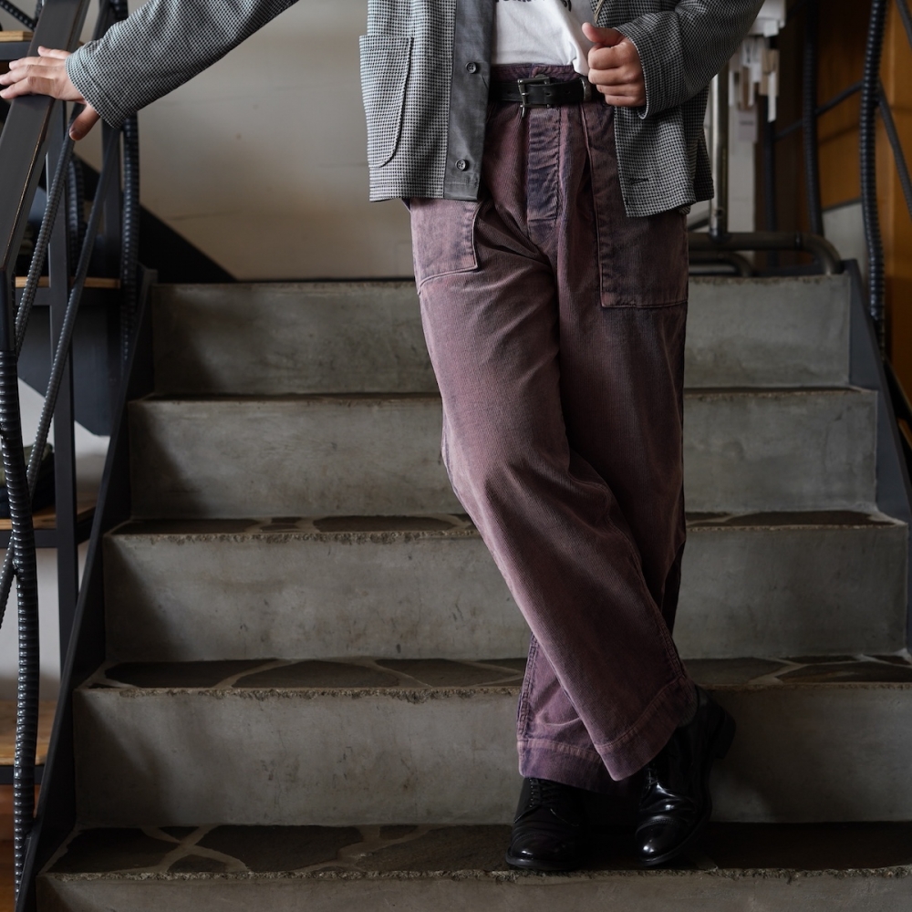 willow pants ヘリンボーン NEAT Derby oneita Willow Pants / P-001 L