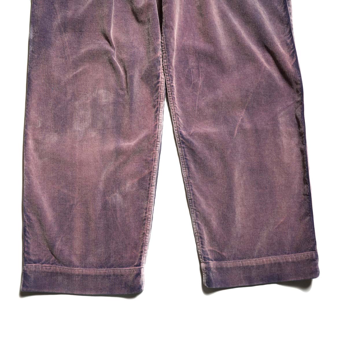 Willow Pants / P-001 L Pocket Pants (Purple Dye Corduroy)