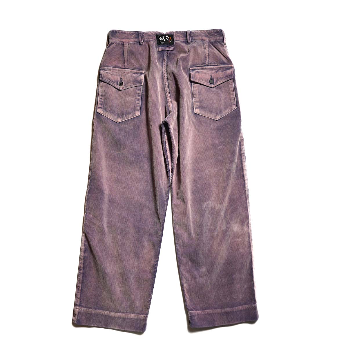 Willow Pants / P-001 L Pocket Pants (Purple Dye Corduroy)