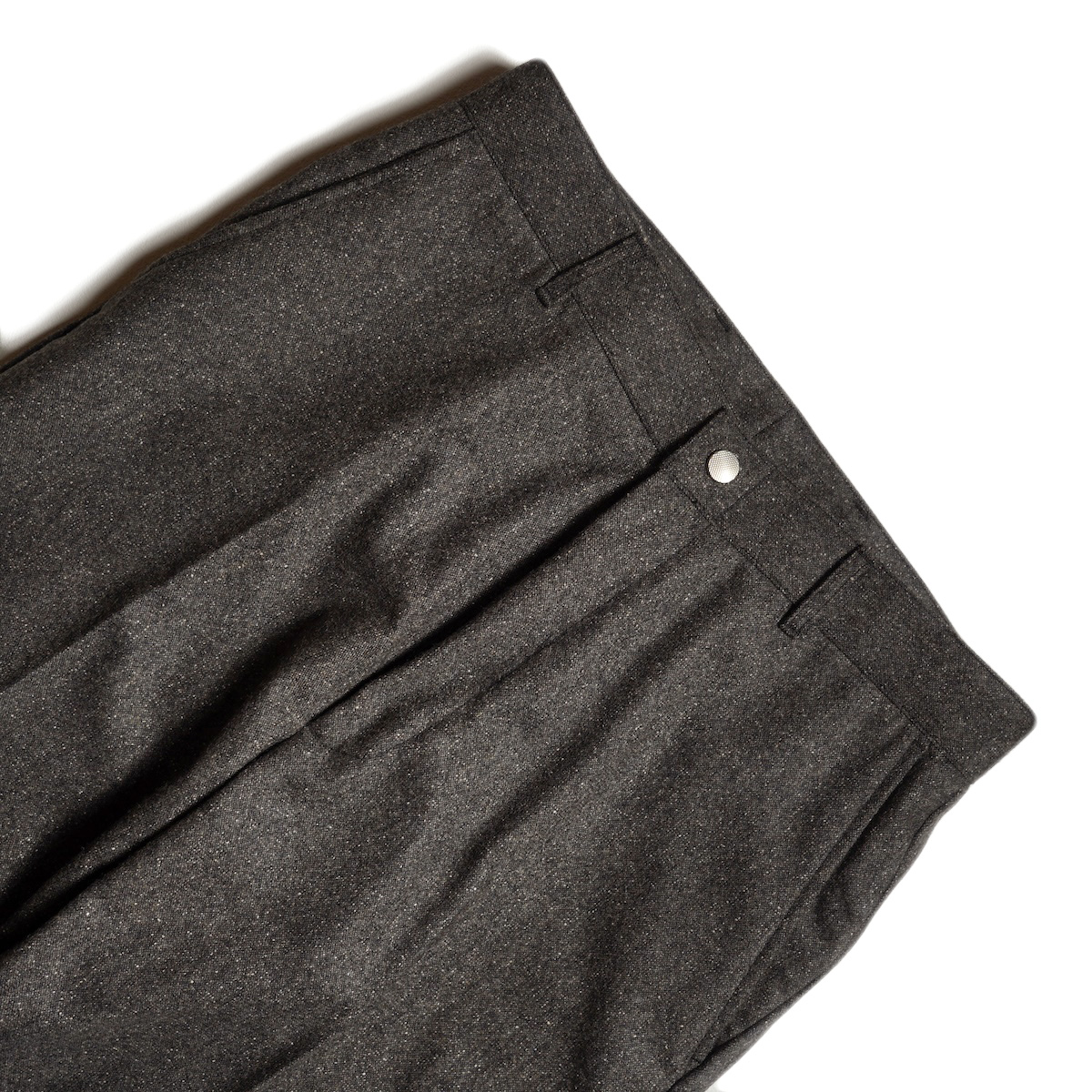 Willow Pants / P-016 Tapered Slacks (Brown Wool)