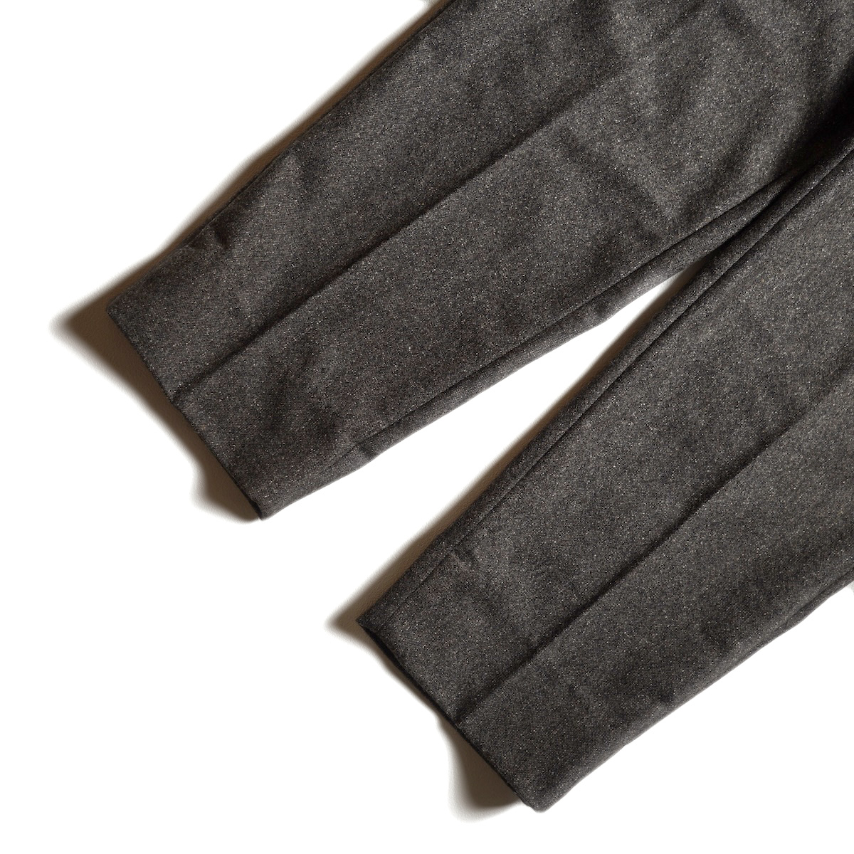 Willow Pants / P-016 Tapered Slacks (Brown Wool)