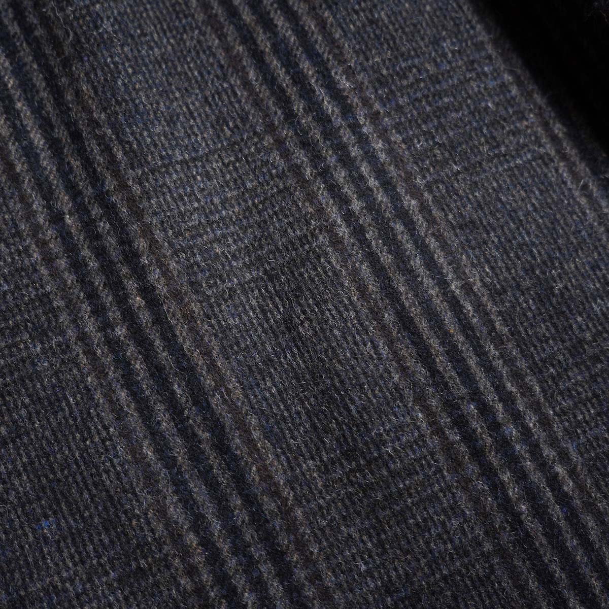 Willow Pants / P-018 Charcoal - Check 素材感
