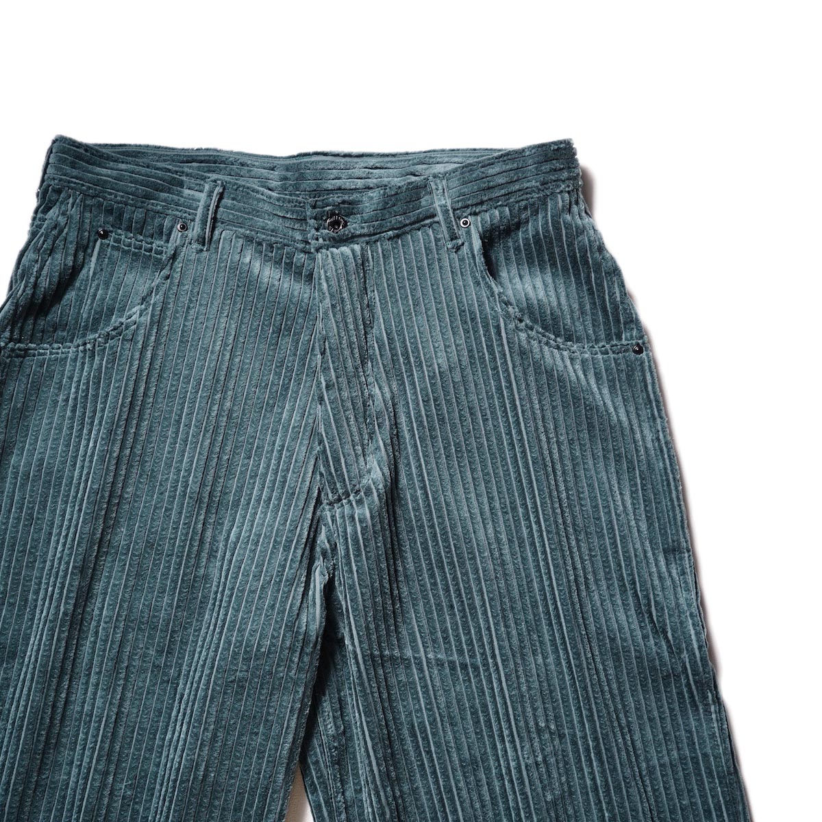 Willow Pants / Gジャン/1/コットン/IDG/無地/nwp-0034 Willow Pants / P-029 Viridian-Green