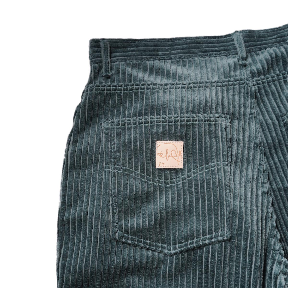 Willow Pants / P-029 Viridian-Green