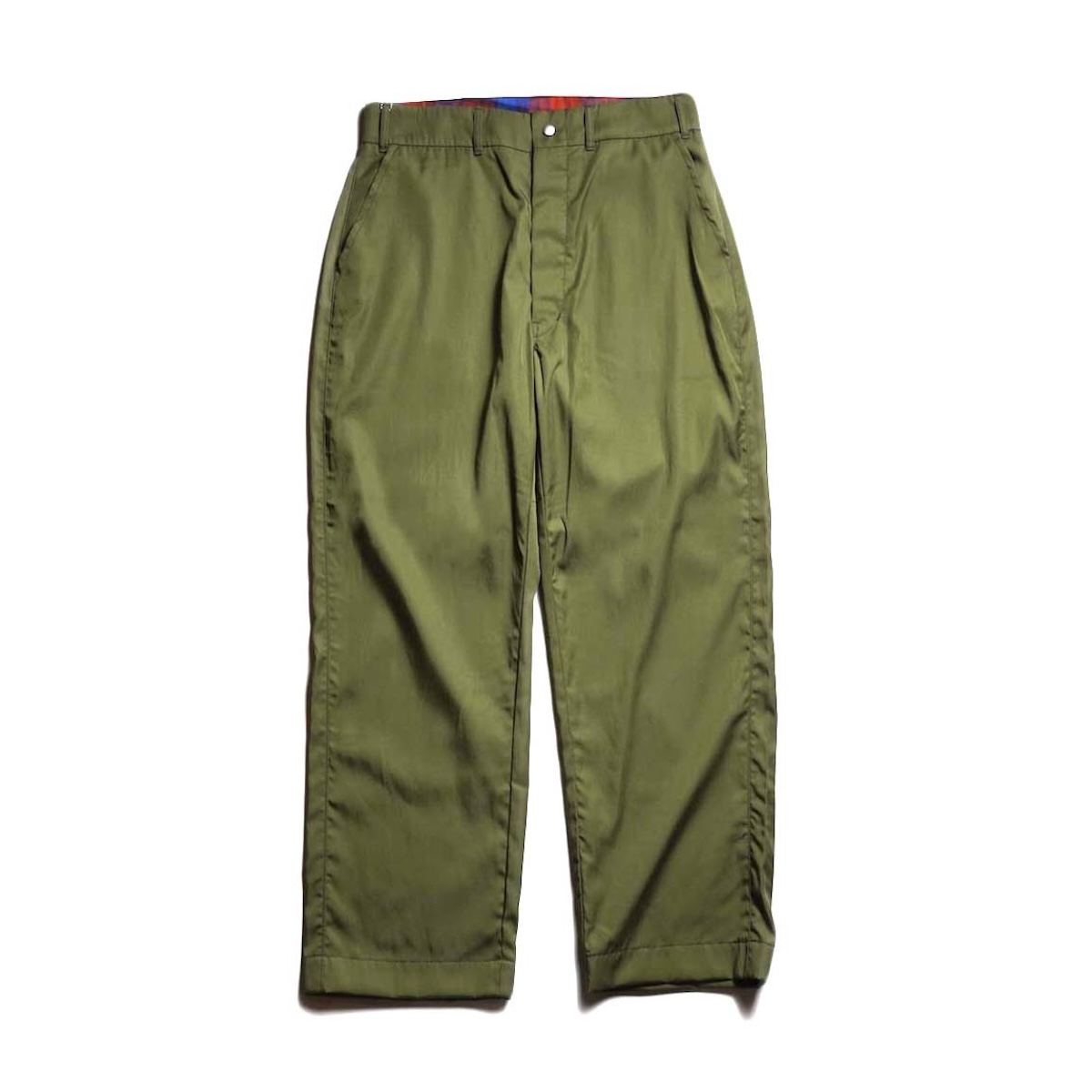 Willow pants ケース　Rooster king ウィローパンツ Willow Pants / ウィロー パンツ】W-Pin Studs Belt ”Made By Roosterking