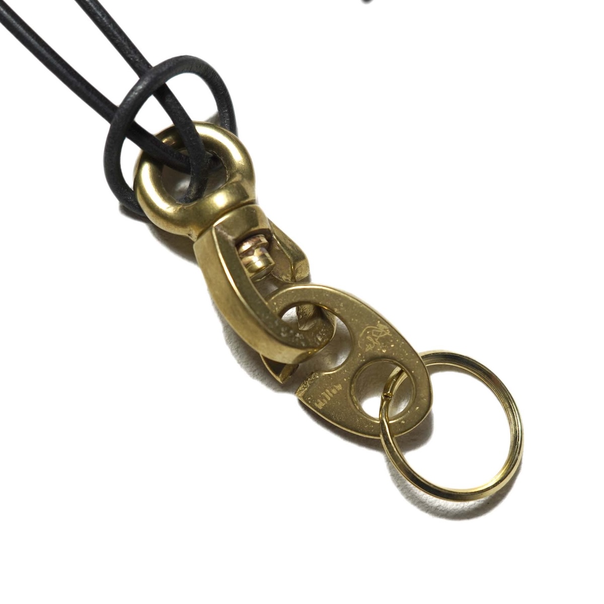 Willow Pants / R-004 Brass Necklace (Black)