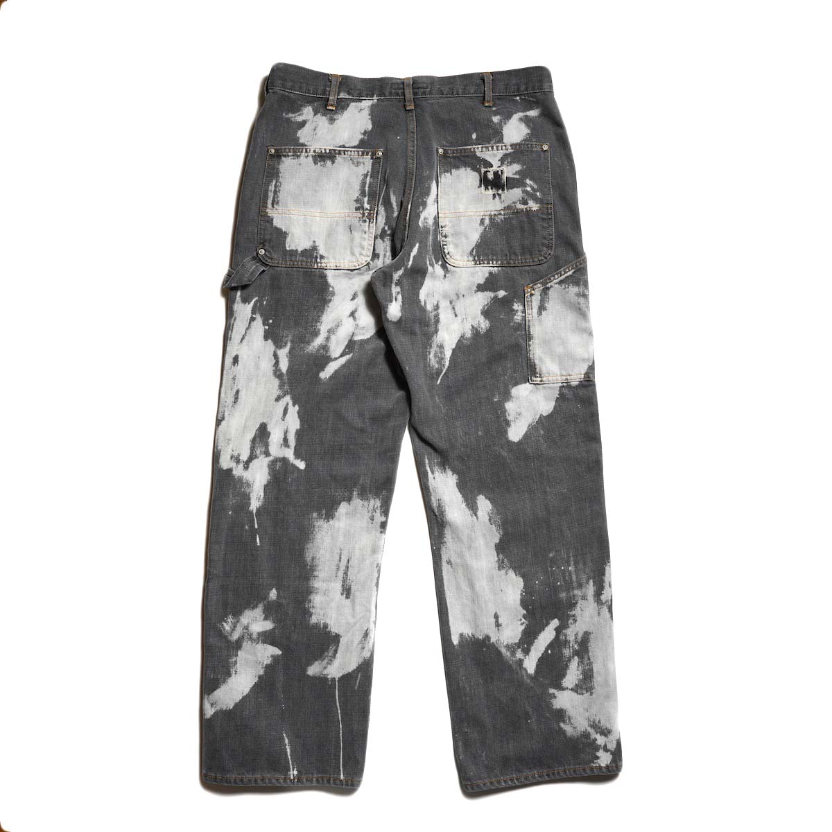 Yuichiro Iida / Y-001 Painter Denim (Black Bleach)