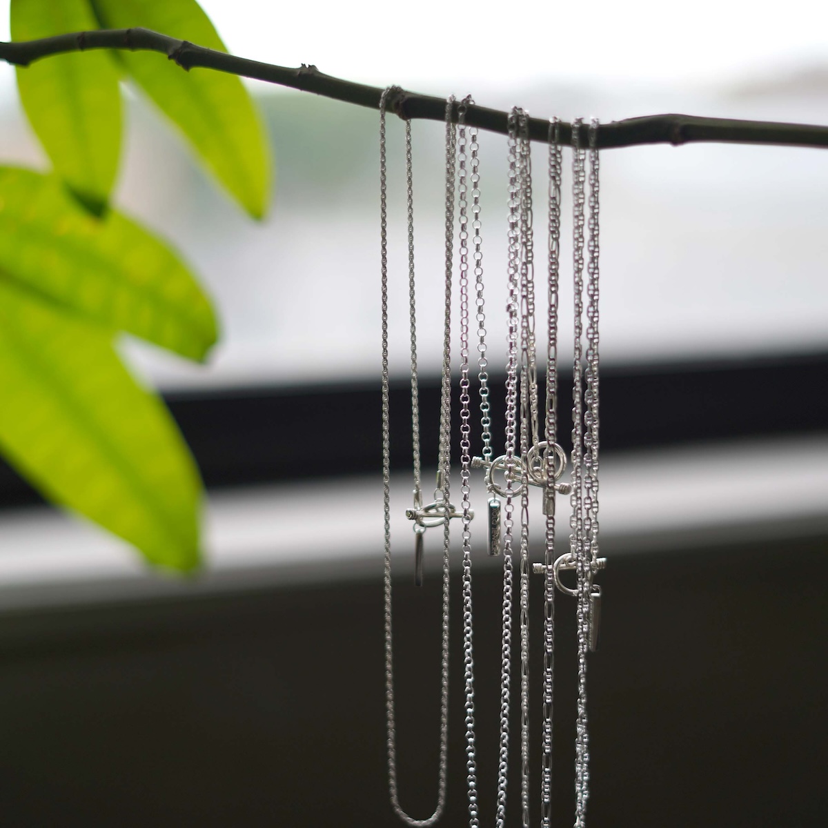 XOLO / Tiny French Rope Link Necklace
