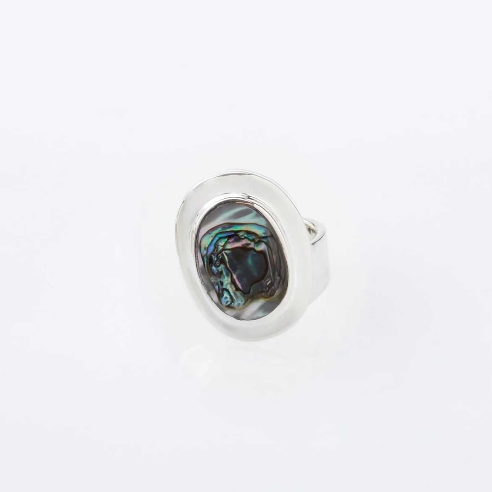 XOLO / Amulet Ring with Abalone Shell