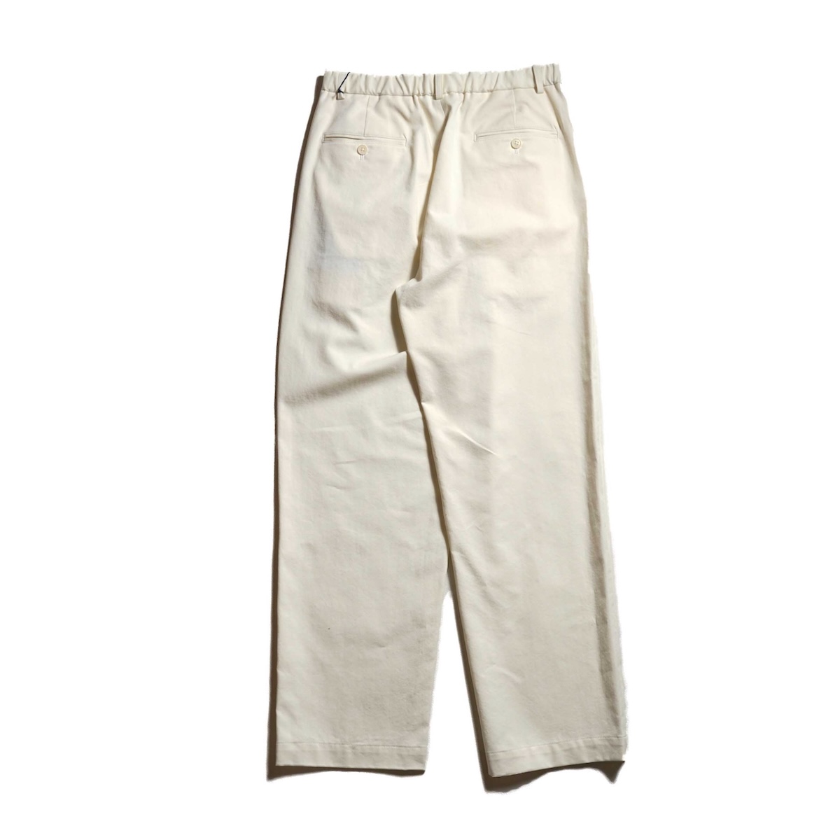 Y / ORGANIC COTTON TENCEL CHINO TR (White)