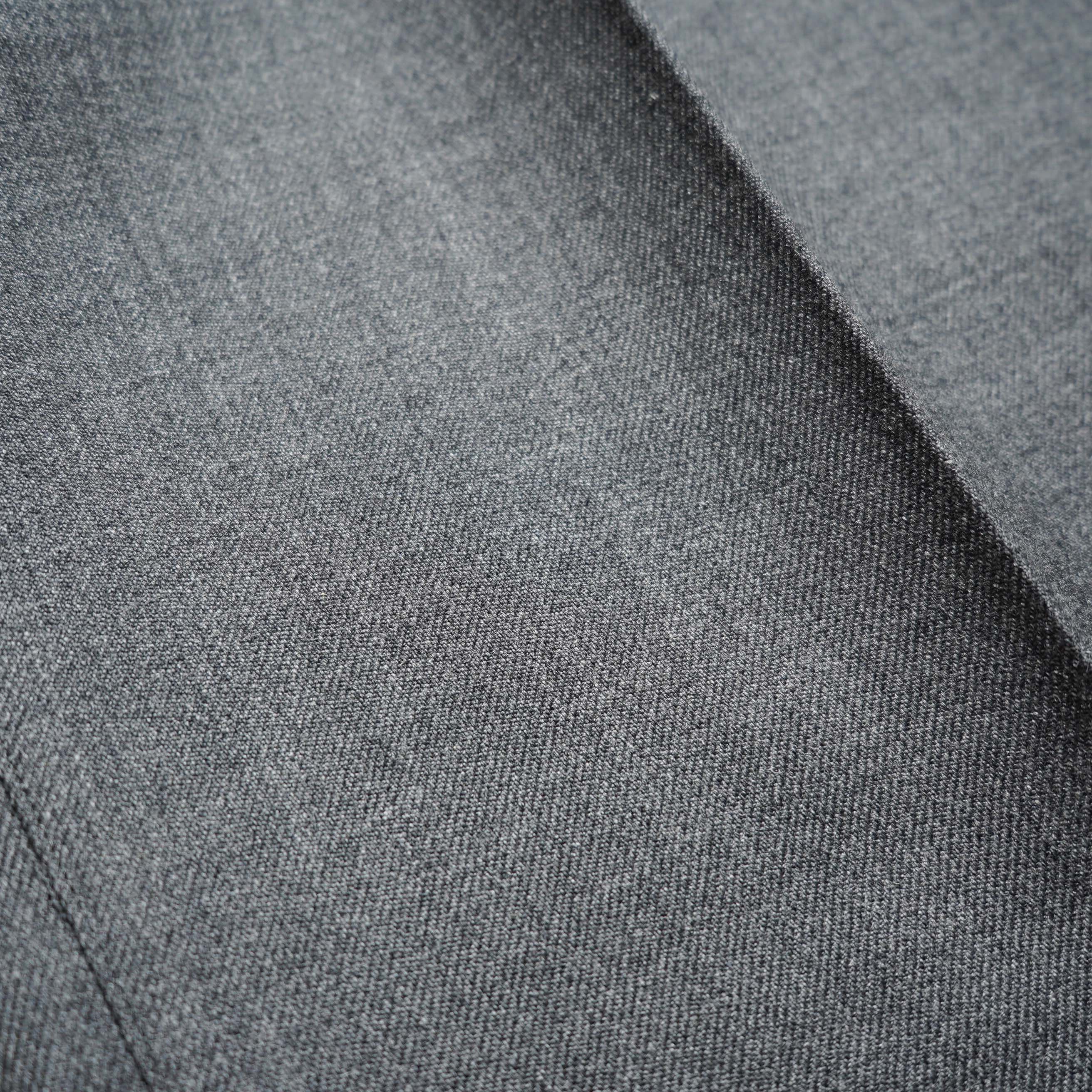 YLÈVE /  DRY WOOL TWILL TROUSERS (Charcoal) 生地感