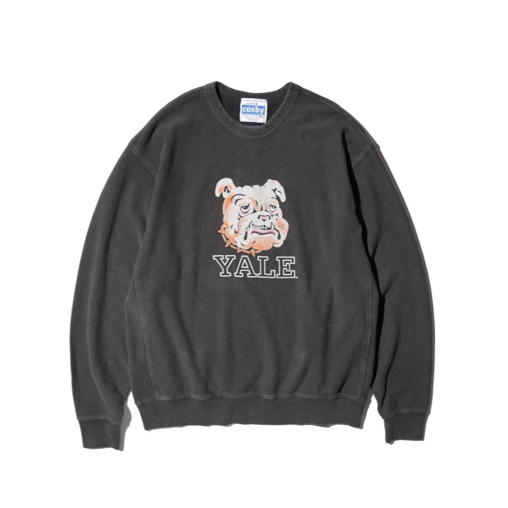 GERRY COSBY / YALE CREW SWEAT (Black)