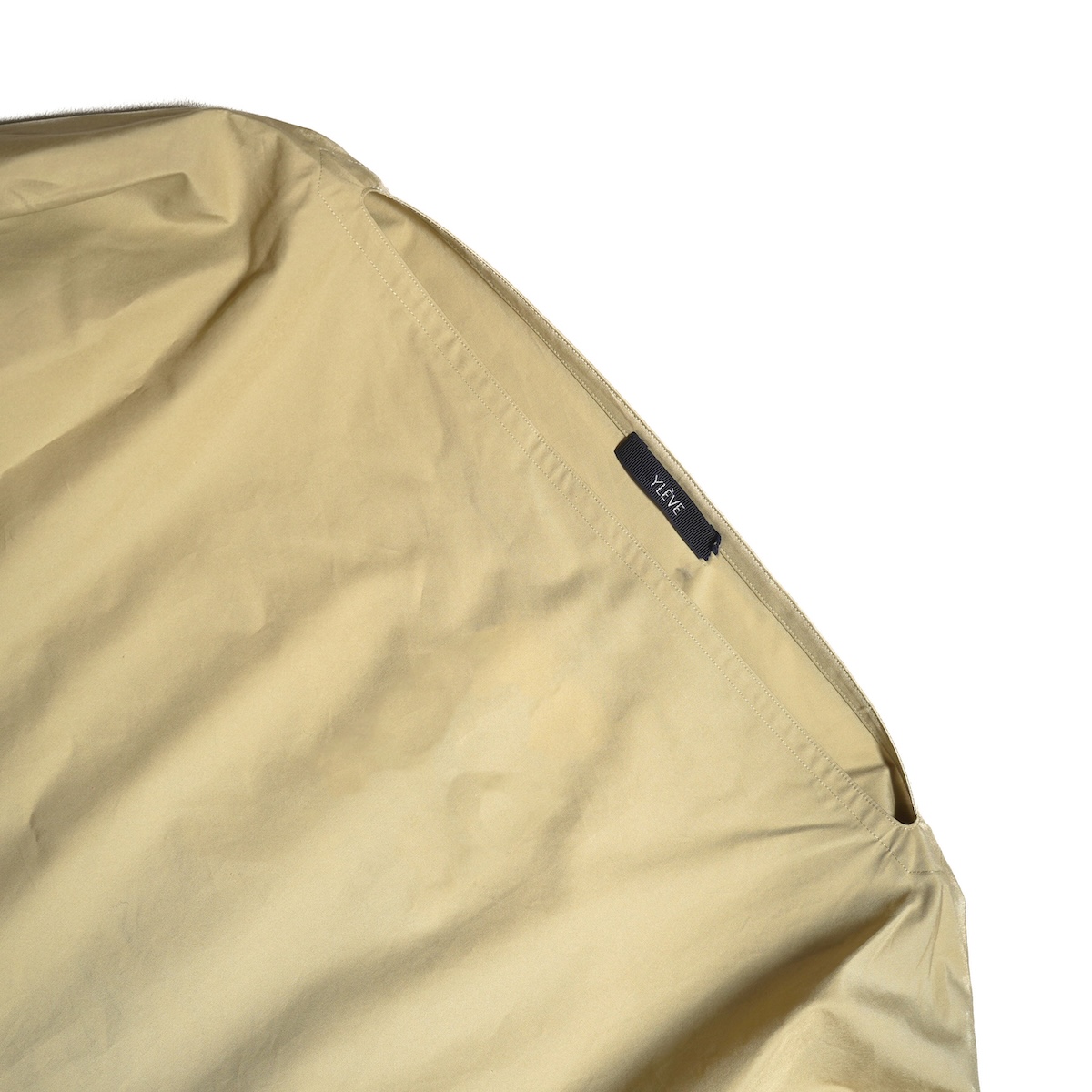 YLEVE / FINX COTTON WEATHER PULL OVER SHIRT (Khaki)