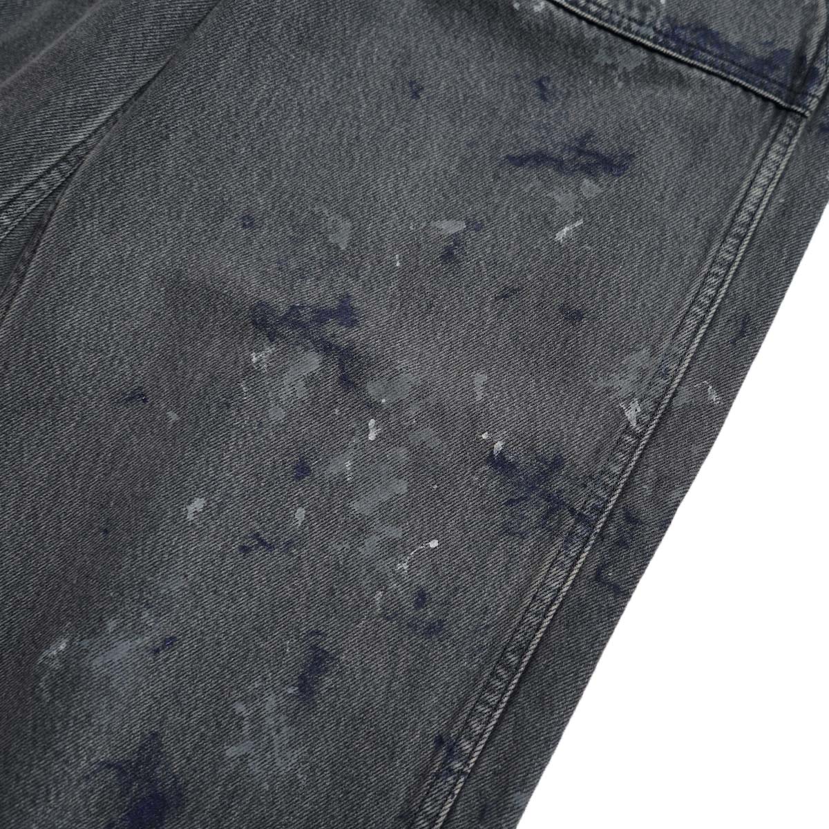 YLÈVE / HAND PAINT DENIM M45 PANTS (Black)