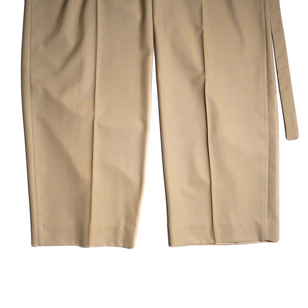YLÈVE / SUPER 140"s WOOL TROPICAL ALL-IN-ONE (Beige) 裾